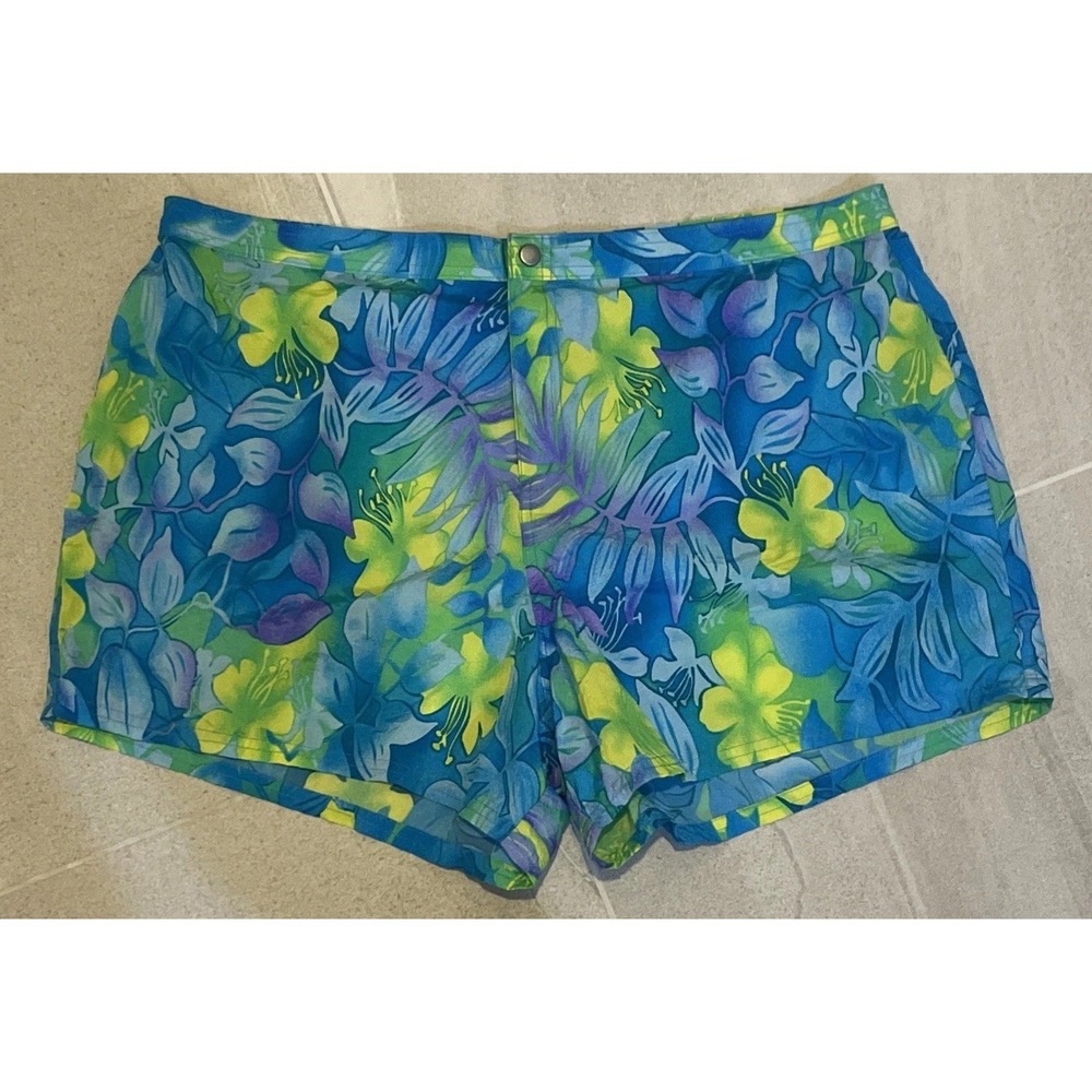 Vintage Y2K CATALINA Womens 2X  18W/20W‎ Board Shorts